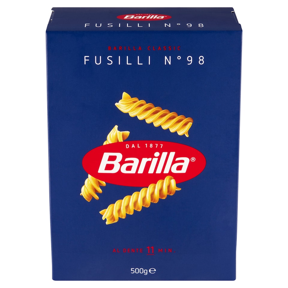 Obrázek 1 pro produkt Barilla Fusilli semolinové těstoviny sušené 500g