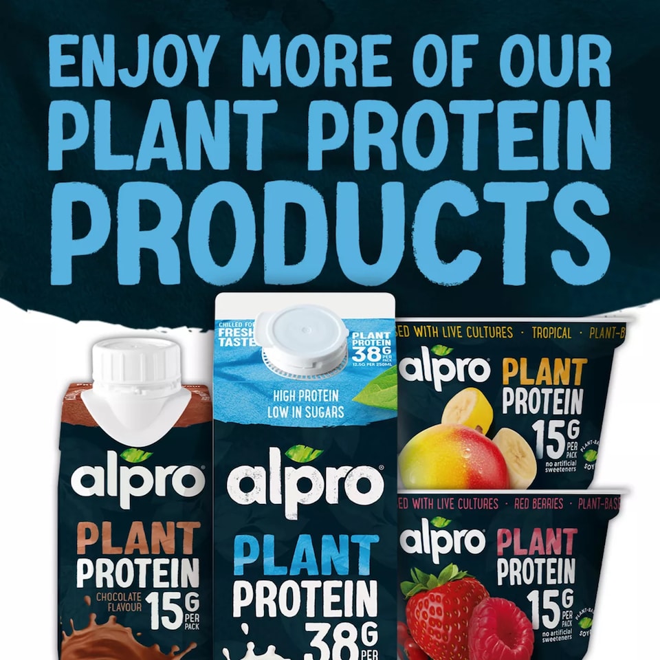 image 1 of Alpro High Protein Soya Original Long Life Dairy Free Drink 1L