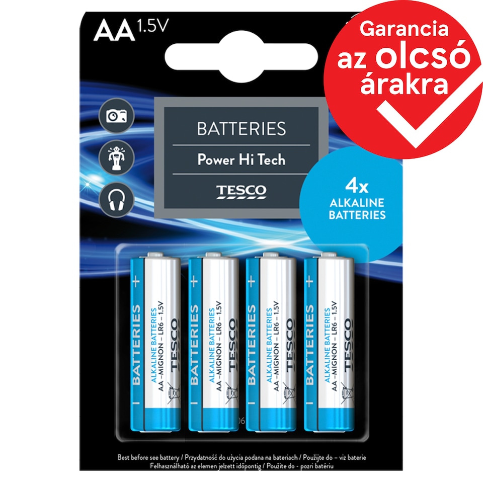 Tesco Hi Tech Battery "AA" 4 pcs