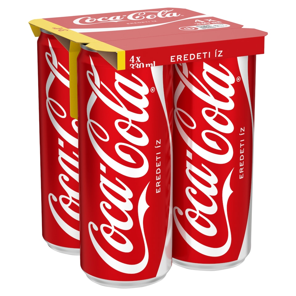 Coca-Cola colaízű szénsavas üdítőital 4 x 330 ml
