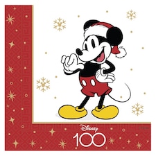 Xmas Mickey Mouse Composable Napkins x20
