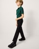 image 2 of F&F School Boys 5-Pack Regular Fit Trousers in Black