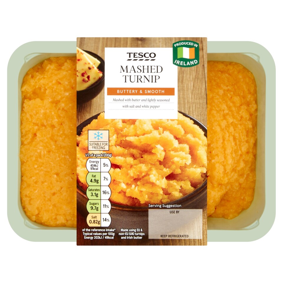Tesco Mashed Turnip 400G
