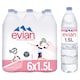 image 1 of Evian Natural Bottled Mineral Still Water Multipack 6x1.5L