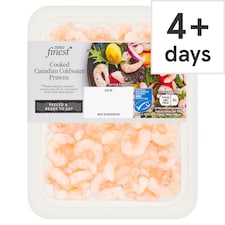 Tesco Finest Cooked Canadian Coldwater Prawns 150g