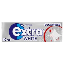 Extra White Sugarfree Chewing Gum 10 Pieces
