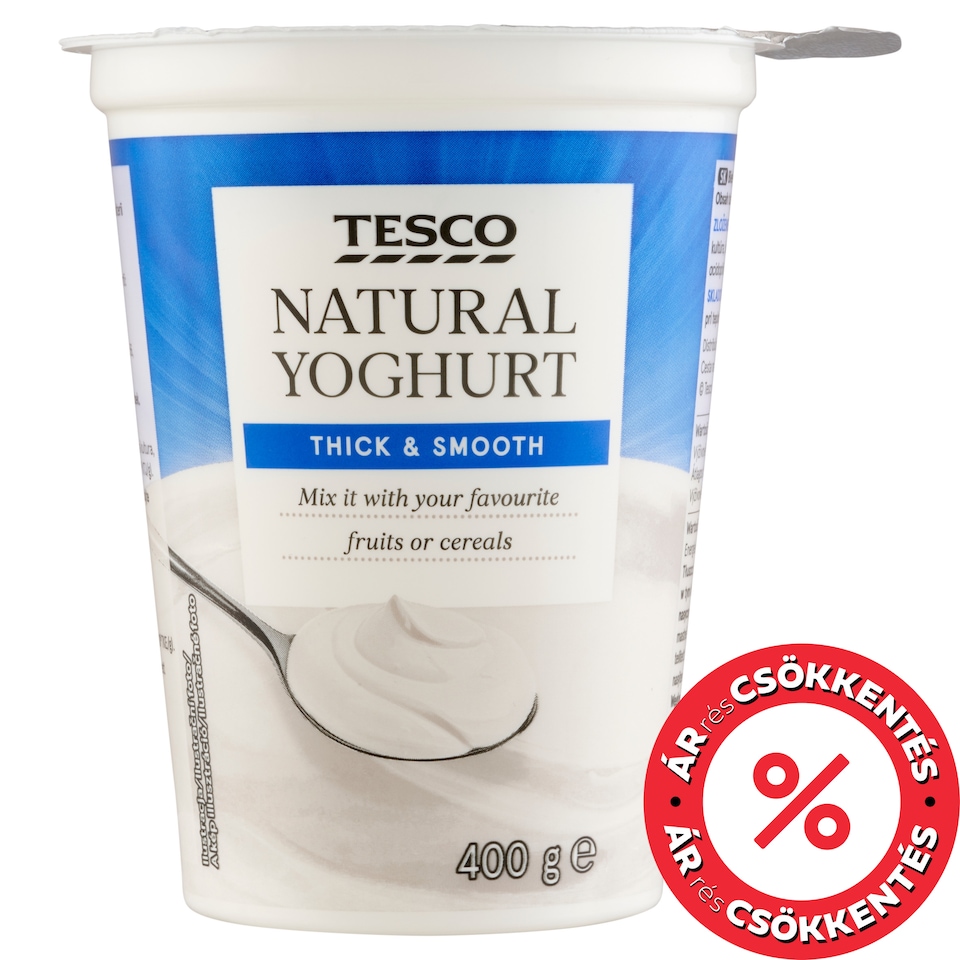 Tesco Natural Yoghurt 400 g