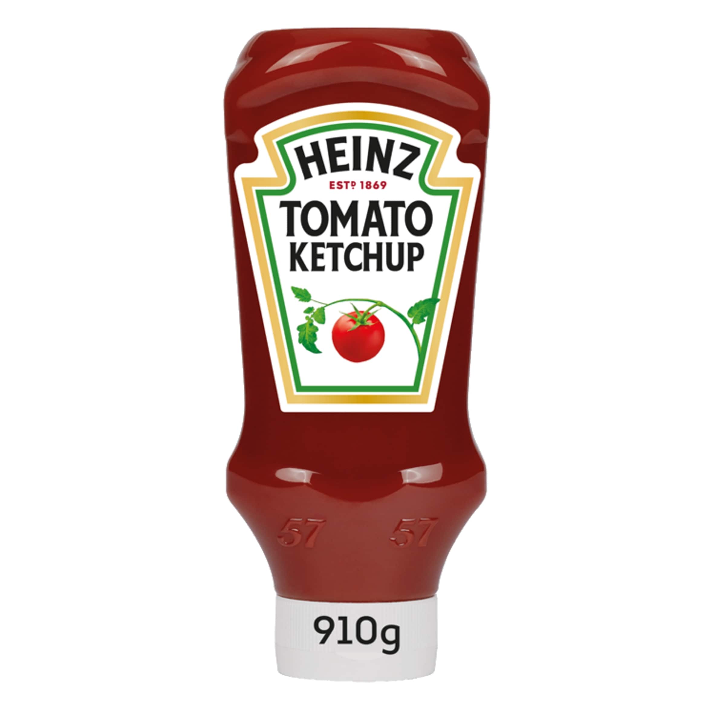 Heinz Top Down Squeezy Tomato Ketchup Sauce 910g