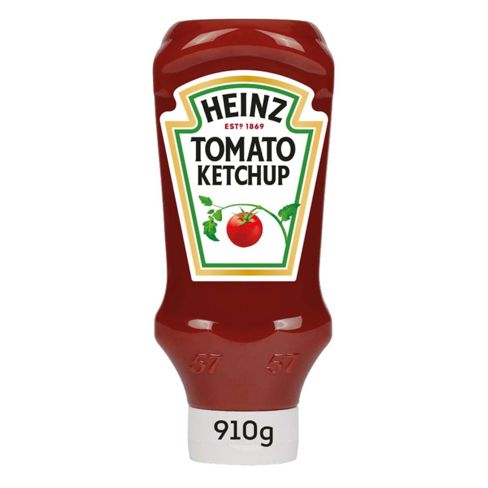 image 1 of Heinz Top Down Squeezy Tomato Ketchup Sauce 910g