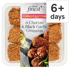 Tesco Finest Black Garlic & Chorizo Croquetas 210g