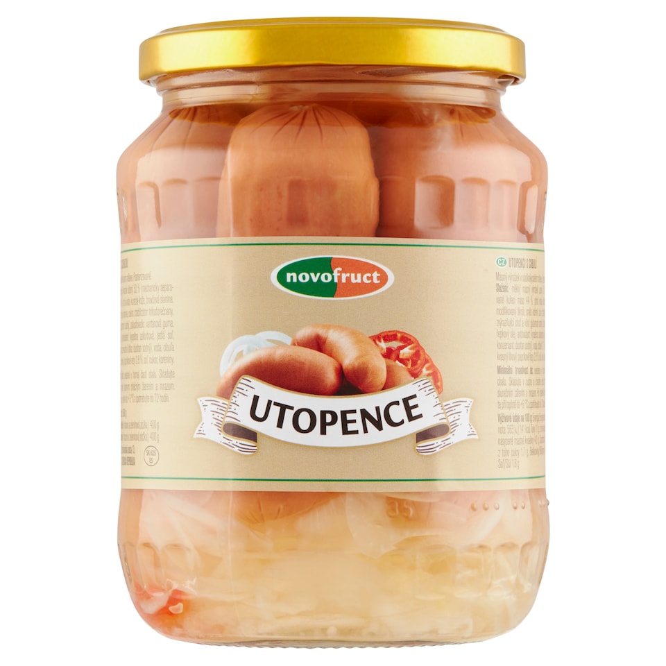 image 1 of Novofruct Pickled Sausages with Onion 660 g