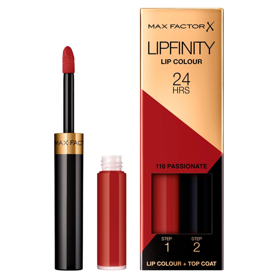 image 1 of Max Factor Lipfinity Lipstick Passionate 110