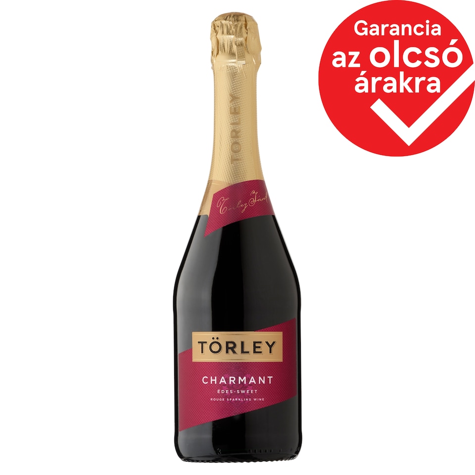 Törley Charmant Rouge édes, vörös pezsgő 12% 0,75 l