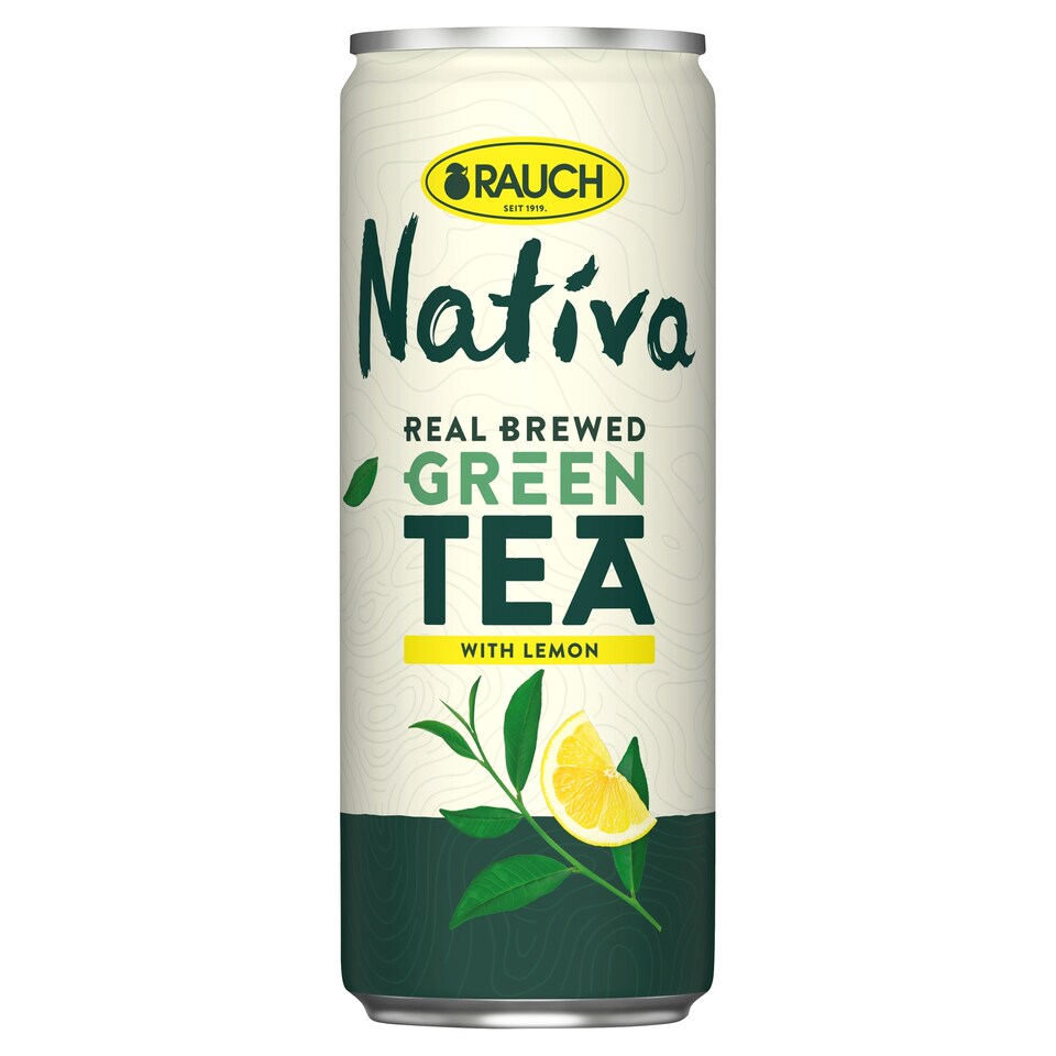 Rauch Nativa Zelený čaj citron 330ml