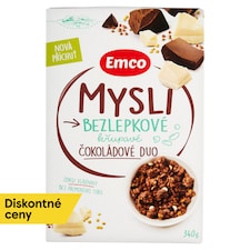 Emco Mysli Gluten Free Duo Chocolate 340 g