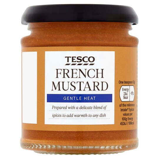 Tesco French Mustard 185G Tesco Groceries
