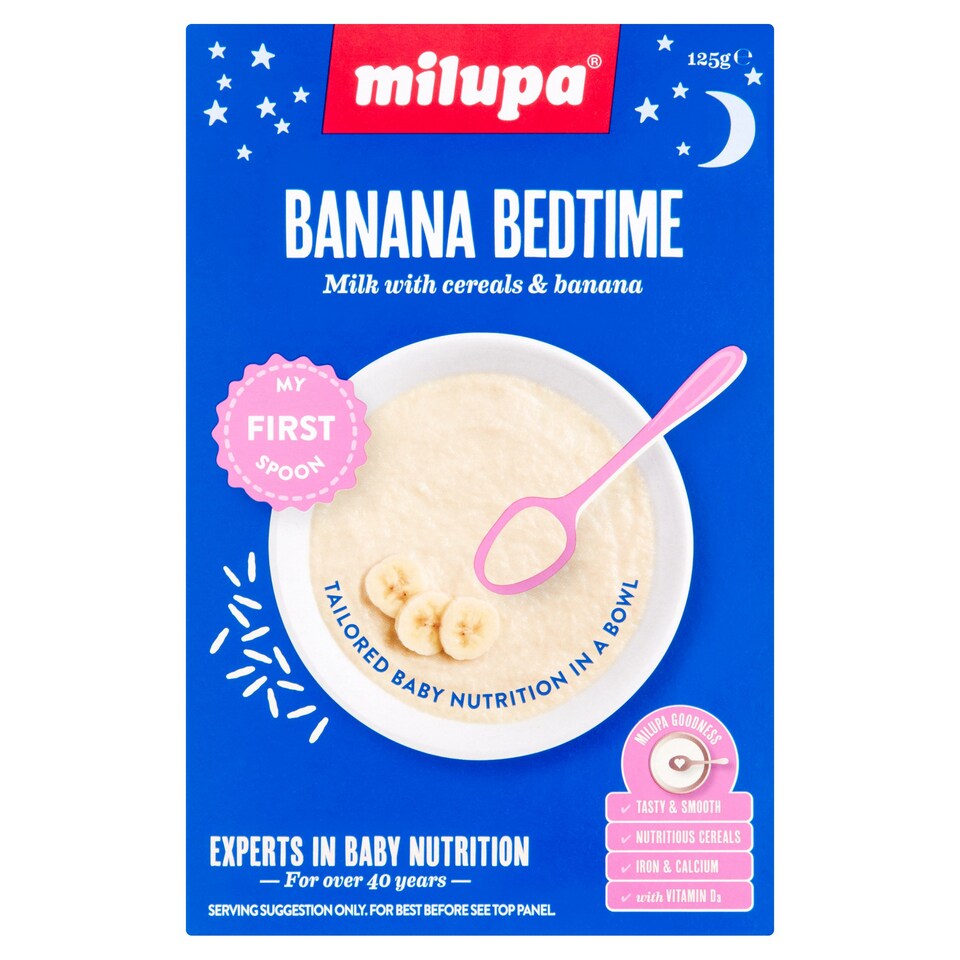 Milupa Banana Bedtime 125G