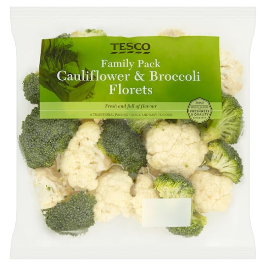 Tesco Cauliflower / Broccoli 680G Tesco Groceries