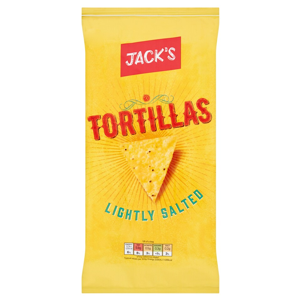 Jack's Lightly Salted Tortillas 200G