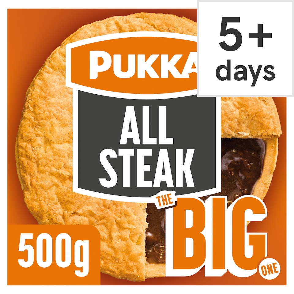 Pukka The Big One All Steak Pie