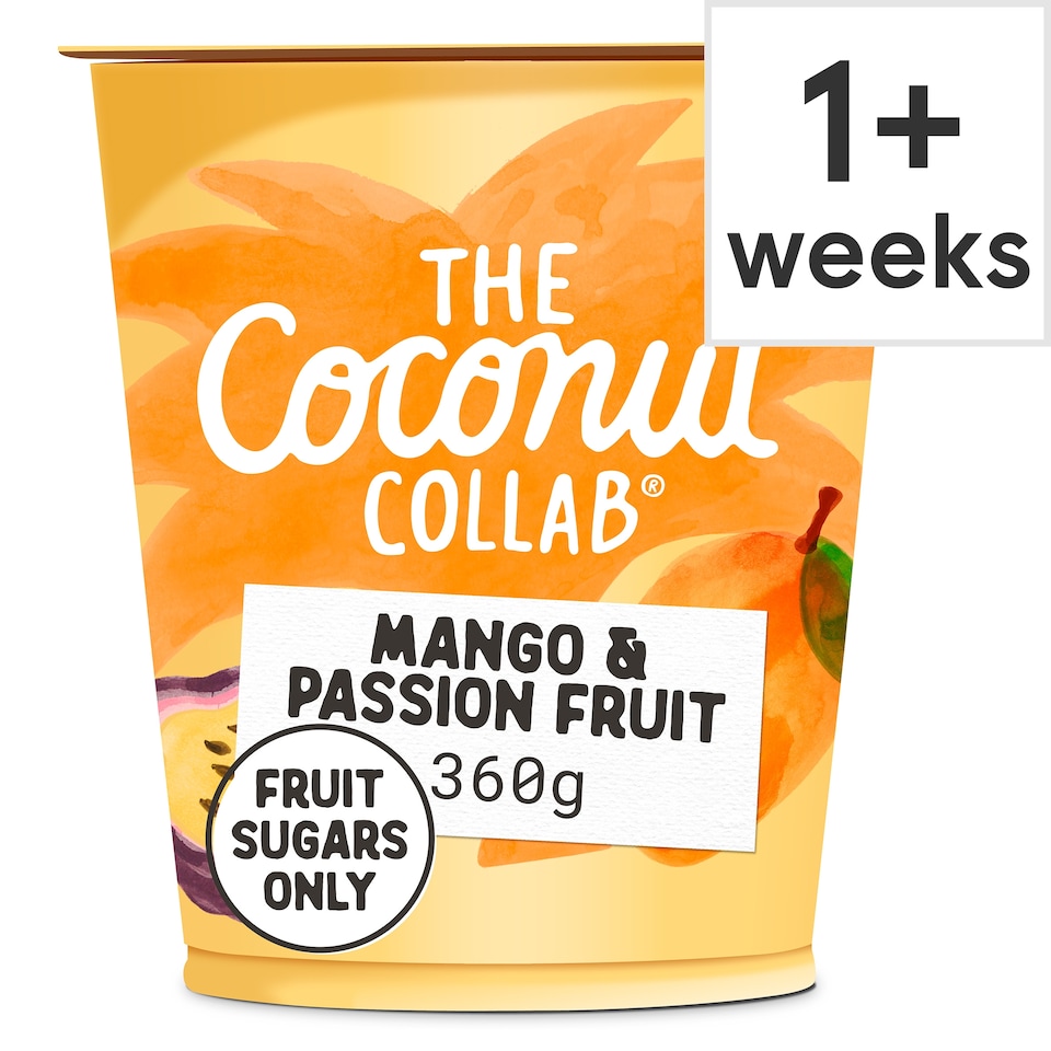 image 1 of The Coconut Collab Mango & Passionfruit Coconut Yoghurt 360g