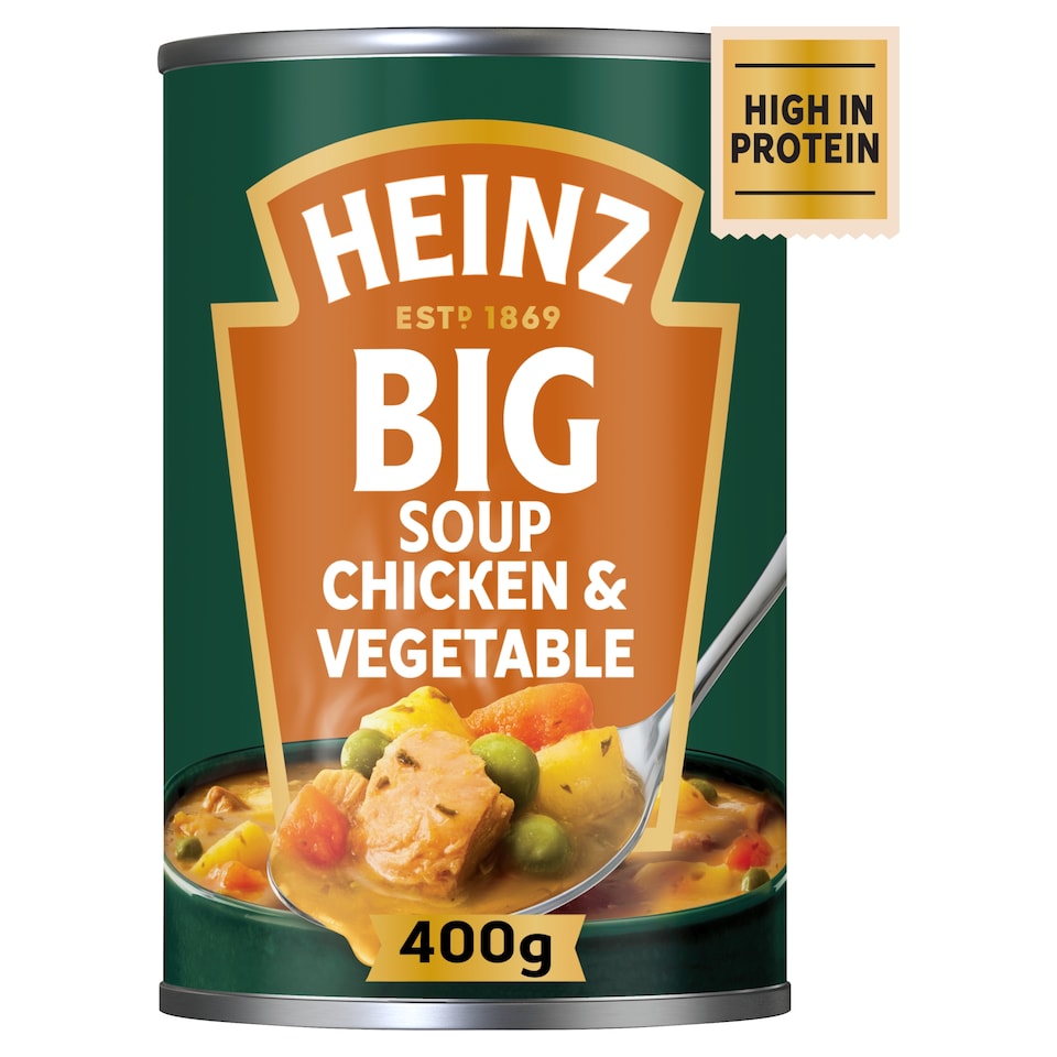 image 1 of Heinz Big Soup - Chicken & Veg 400g