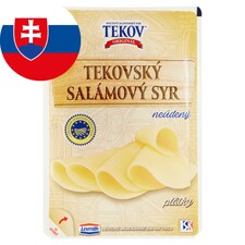 TEKOVSKÝ SALÁMOVÝ SYR NEÚDENÝ plátky 100 g