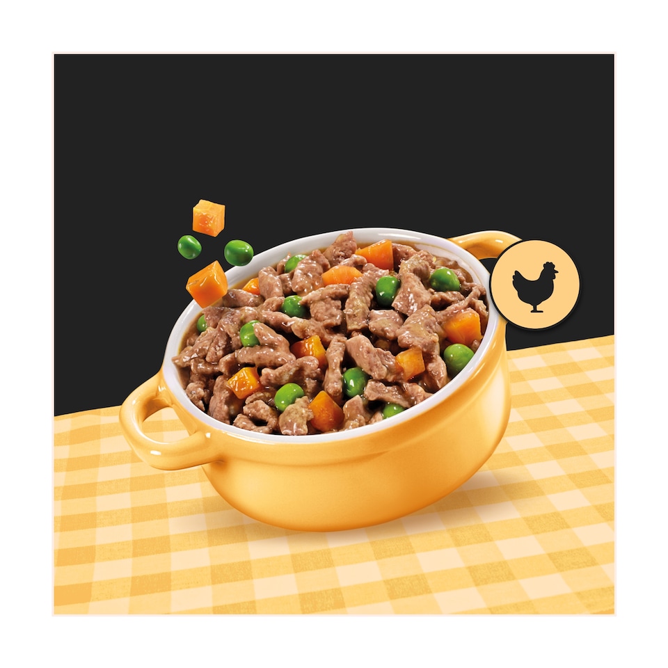 image 1 of Cesar Country Stew Mixed Selection Wet Dog Food Tray 8x150g