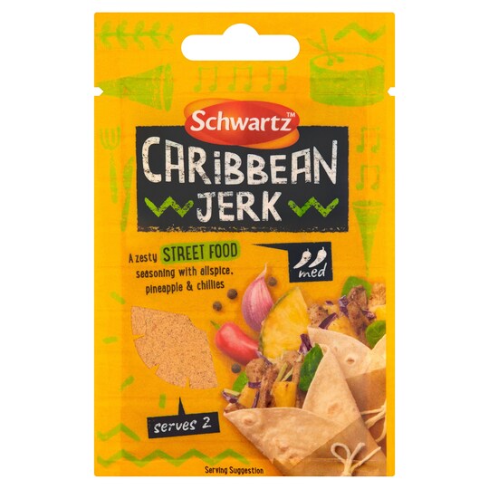 Schwartz Caribbean Jerk Seasoning 15G Tesco Groceries