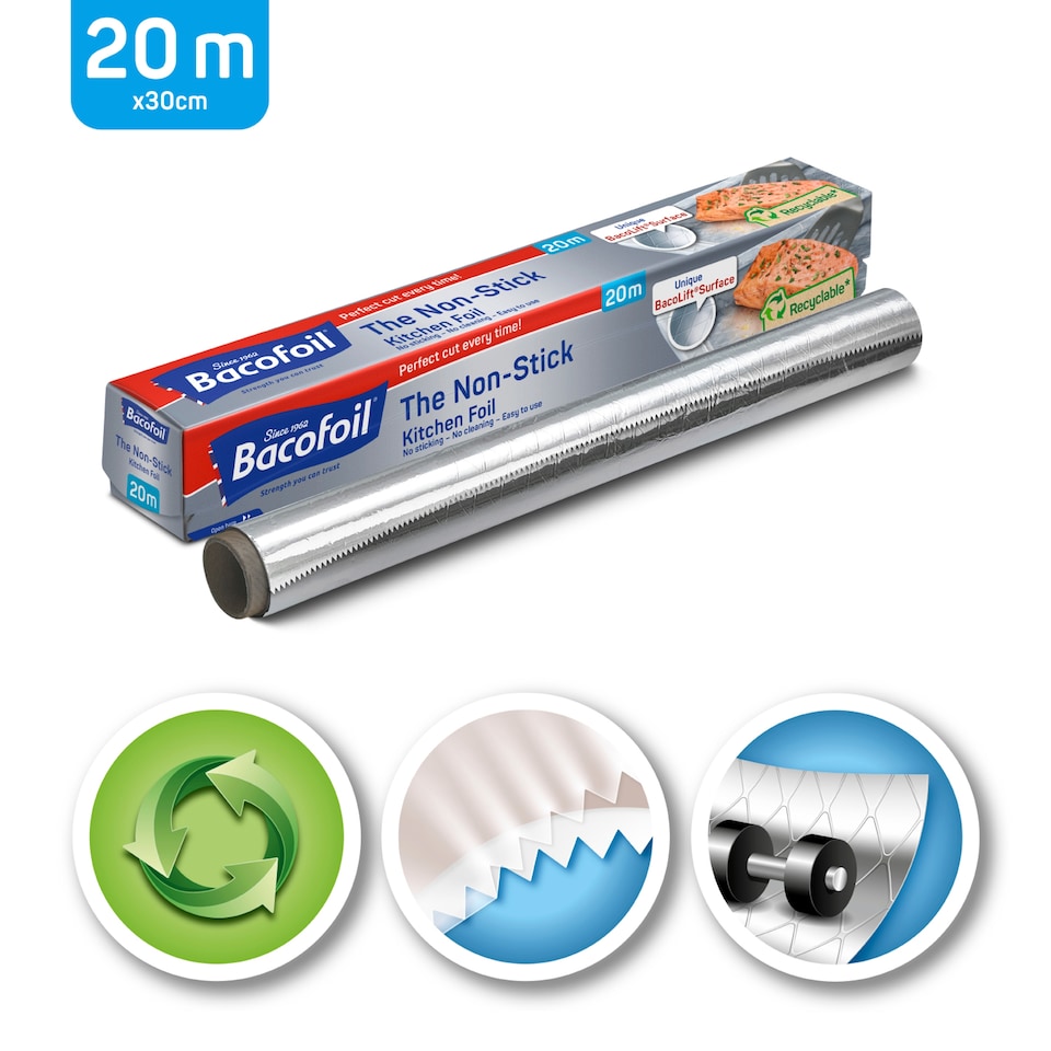 image 1 of Bacofoil Non Stick Foil 20M