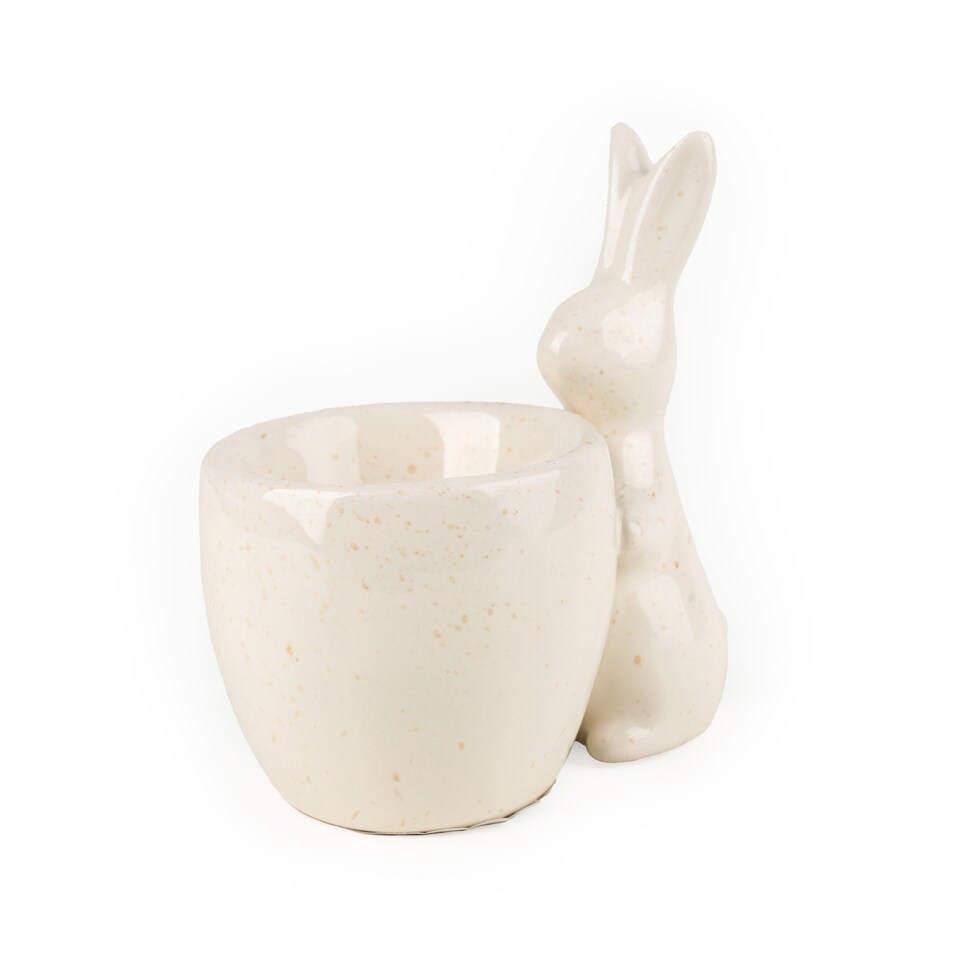 Candlelight Rabbit Egg Cup