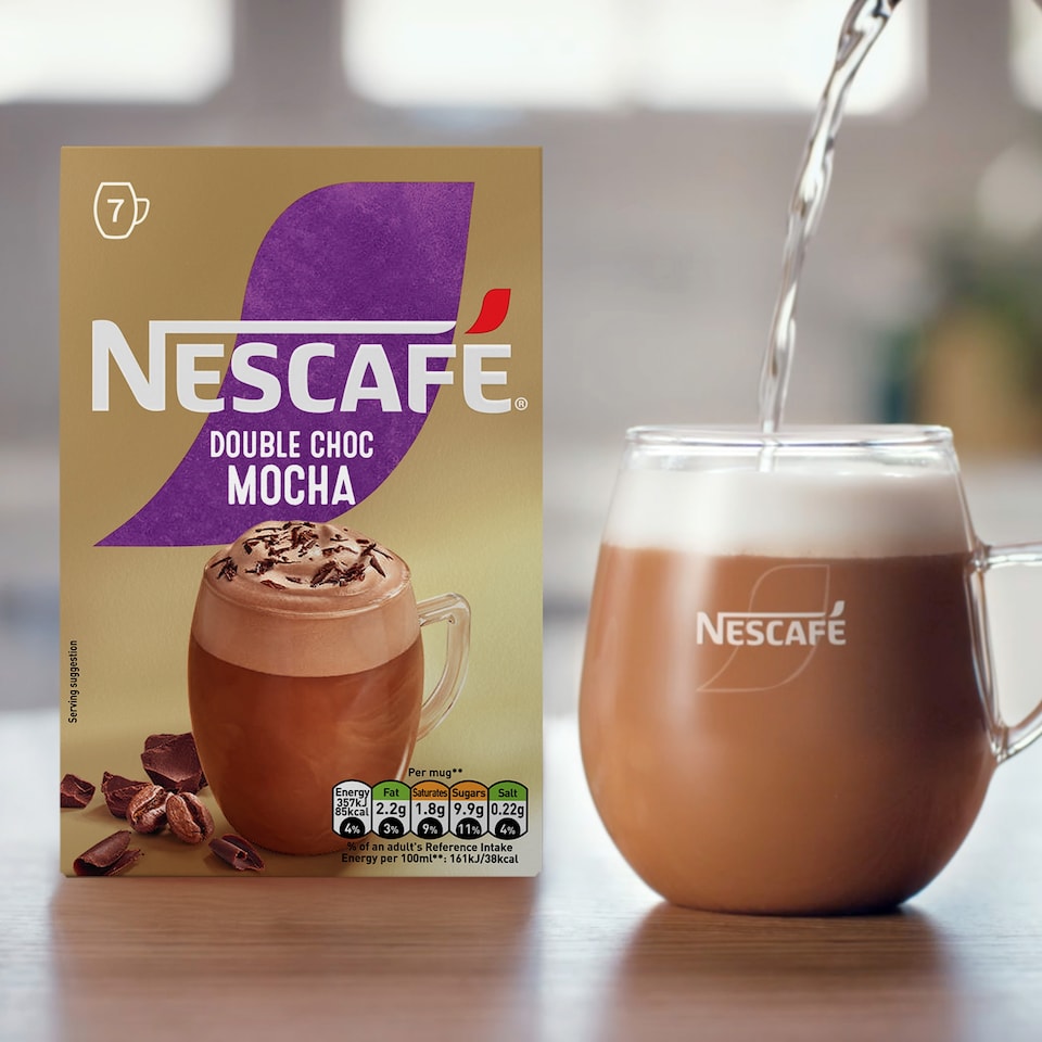 image 1 of Nescafe Double Choc Mocha Instant Coffee 7 Sachet