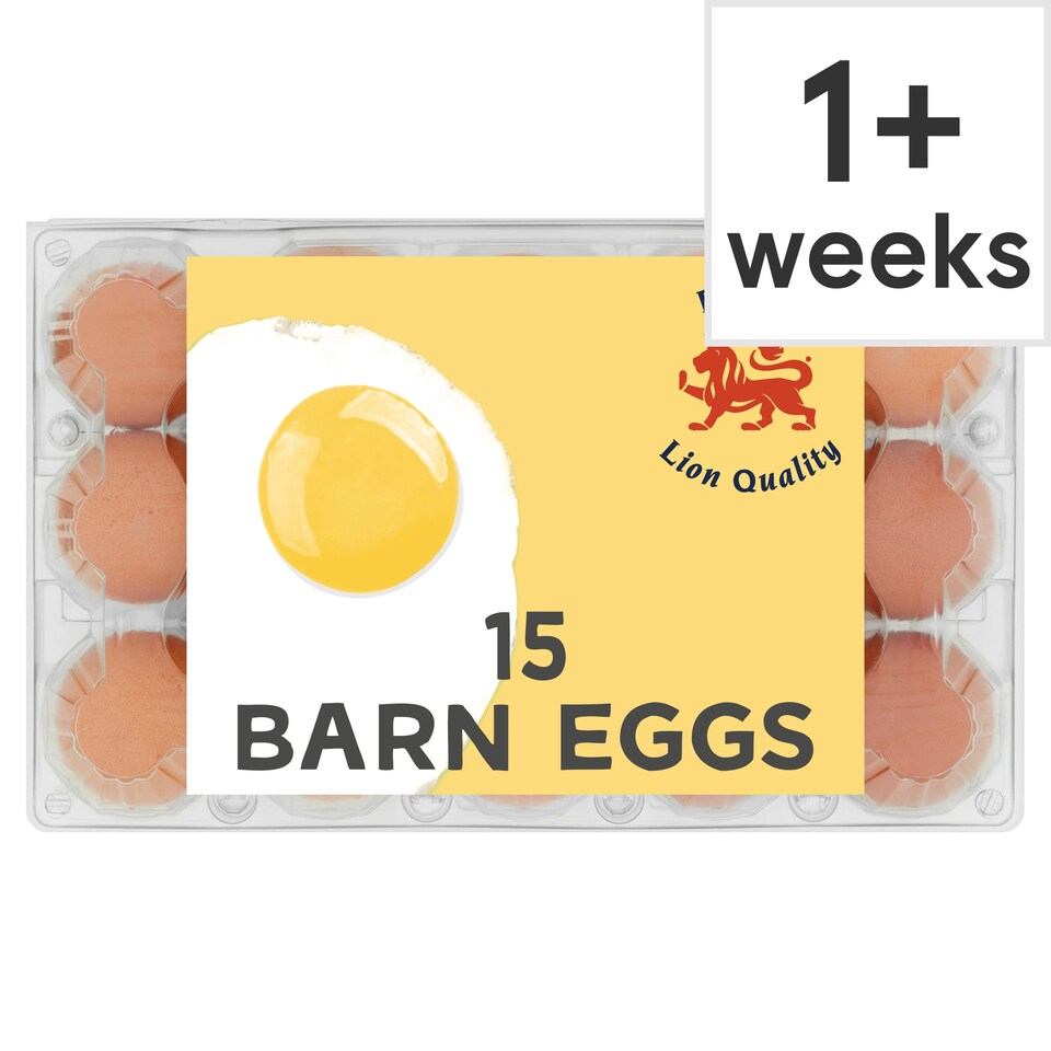 Tesco British Mixed Weight Eggs 15 Pack