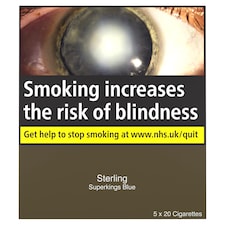 Sterling Superkings Blue Cigarettes 5 x 20 Pack