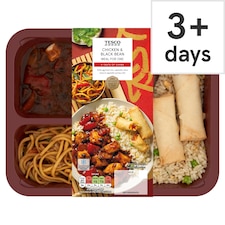 Tesco Chicken & Black Bean Meal For One 500G