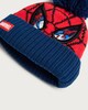 image 2 of Disney Spider-Man 2-Piece Knitted Beanie Hat and Gloves Set in Multi