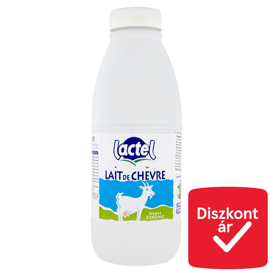 Lactel Low-Fat Goat's Milk Heat-Treated at Ultra-High Temperatures 1 l