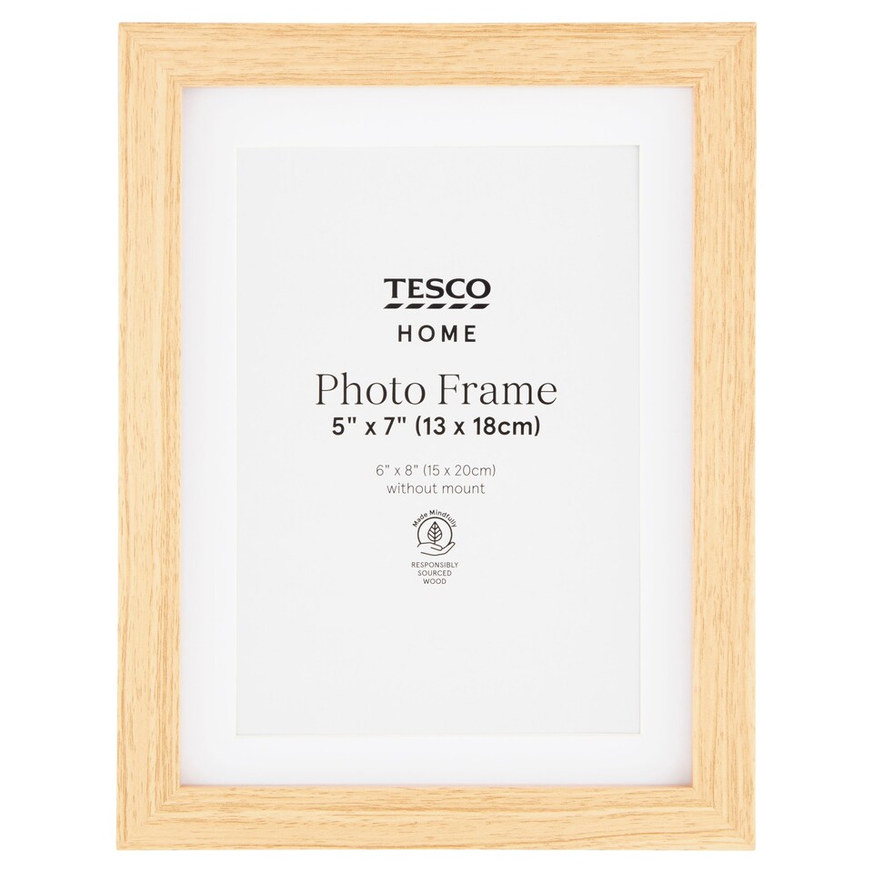 Tesco Home Photo Frame 13 cm x 18 cm