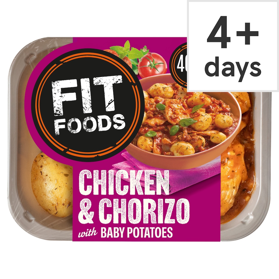 Fit Foods Chicken And Chorizo With Baby Potatoes 400G