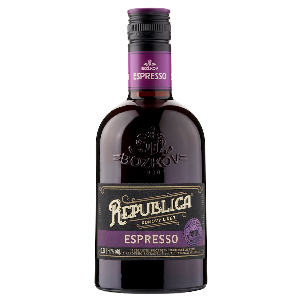 Božkov Republica Espresso 0,5l