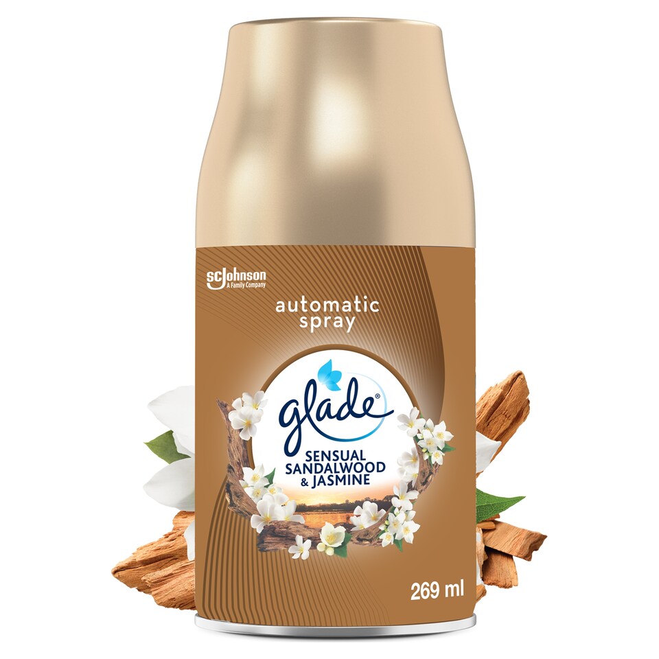 image 1 of Glade Automatic Spray Refill Sandalwood & Jasmine 269ml