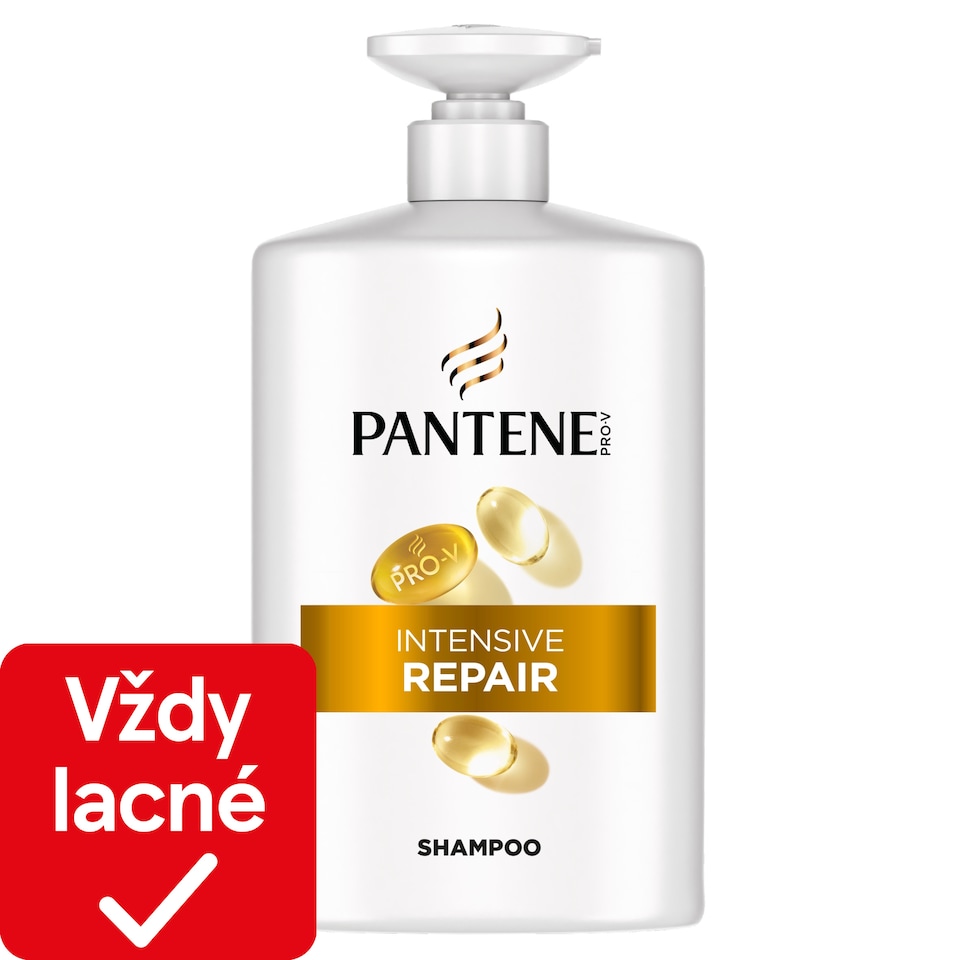 obrázok 1 z Pantene Pro-V Intensive Repair Šampón, Pro-V Zloženie + Antioxidanty, Pre Poškodené Vlasy, 1000ML