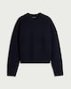 image 5 of F&F Knitted Cropped Jumper in Navy