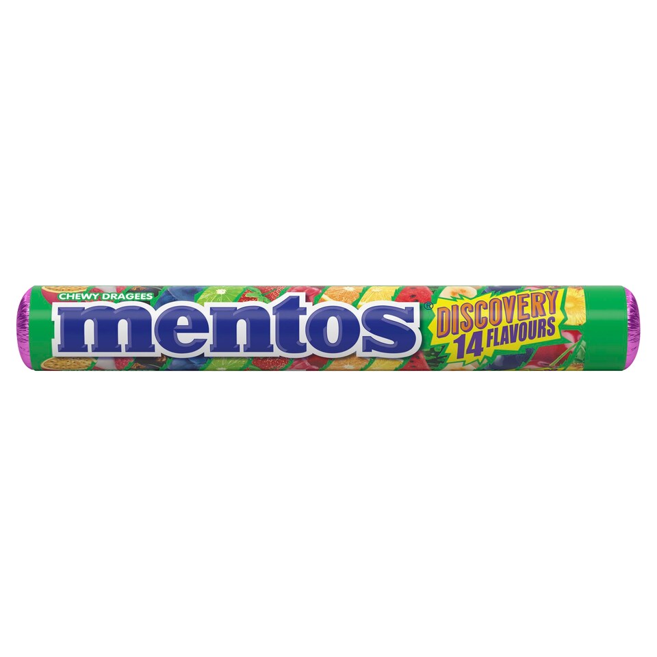 Mentos Discovery 14 Flavours Rolls 37.5g
