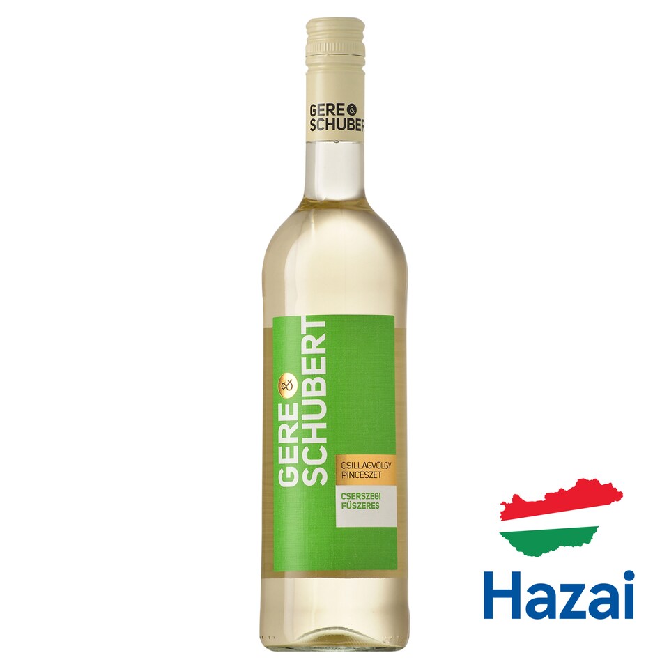 Gere - Schubert Cserszegi Fűszeres száraz fehérbor 11,5% 0,75 l