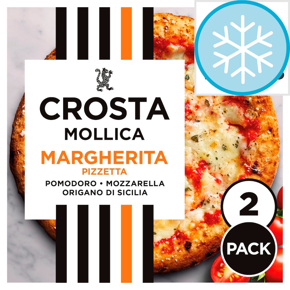 Crosta & Mollica Pizzetta Margherita Twin 2x218g