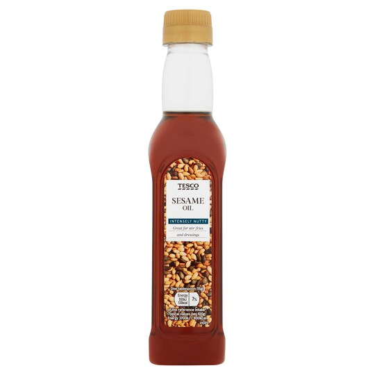 Tesco Toasted Sesame Oil 250Ml Tesco Groceries