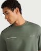 image 3 of F&F Active EVERYHOUR Pure Cotton Oversized Fit T-Shirt in Green