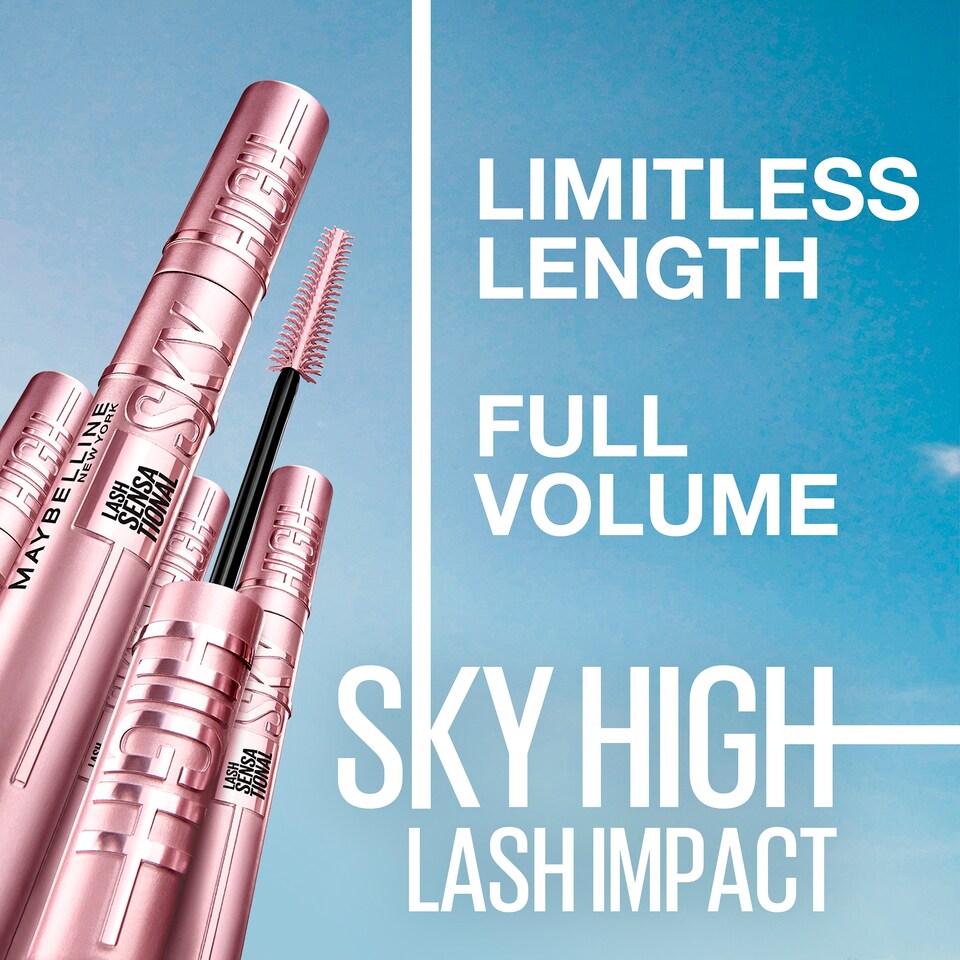image 1 of Maybelline Sensational Sky High Mascara Very Black 7.2Ml