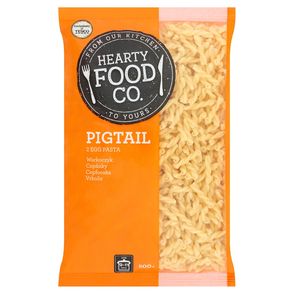 Hearty Food Co. Pigtail 2 Egg Pasta 500 g